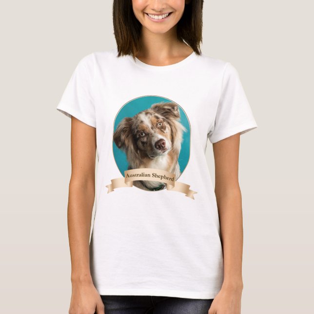 Camiseta Pastor australiano (Anverso)