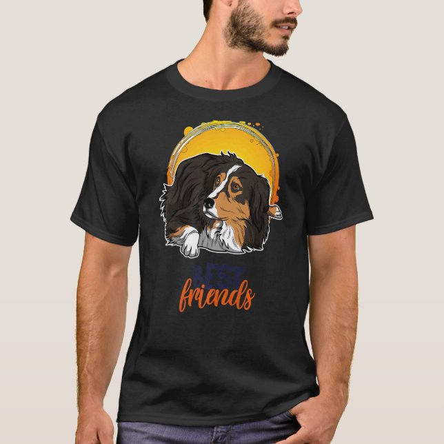 Camiseta Pastor australiano Aussi Raza de Perro 18 (Anverso)