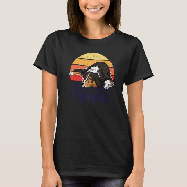 Camiseta Pastor australiano Aussi Raza de Perro 3 (Anverso)