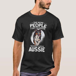 Camiseta Pastor australiano australiano propietario austral
