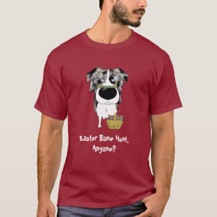 Camiseta ¿Pastor australiano - caza del hueso de Pascua,