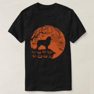 Camiseta Pastor Australiano De Shephe Y Moon Halloween Perr