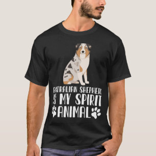 Camiseta Pastor australiano es mi animal espiritual