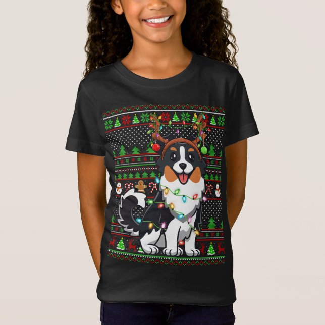Camiseta Pastor Australiano Feo de Renos (Anverso)