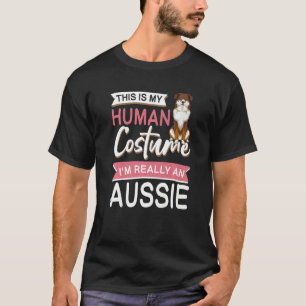 Camiseta Pastor Australiano Halloween Dog Aussie