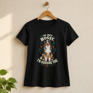 Camiseta Pastor Australiano No es Mandón 