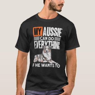 Camiseta Pastor Australiano Propietario de Australia