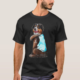 Camiseta Pastor australiano Tattoos que amo a papá regalo p