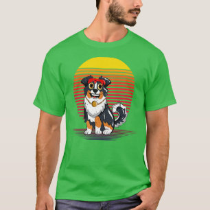 Camiseta Pastor australiano Vapor