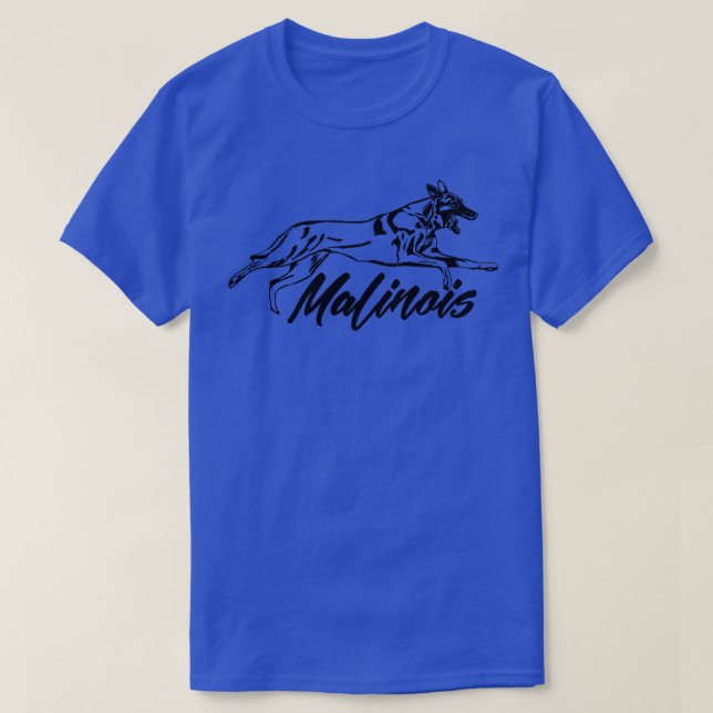 Camiseta Pastor belga de Malinois (12) (Diseño del anverso)