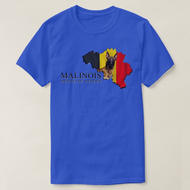 Camiseta Pastor belga de Malinois (17) (Diseño del anverso)