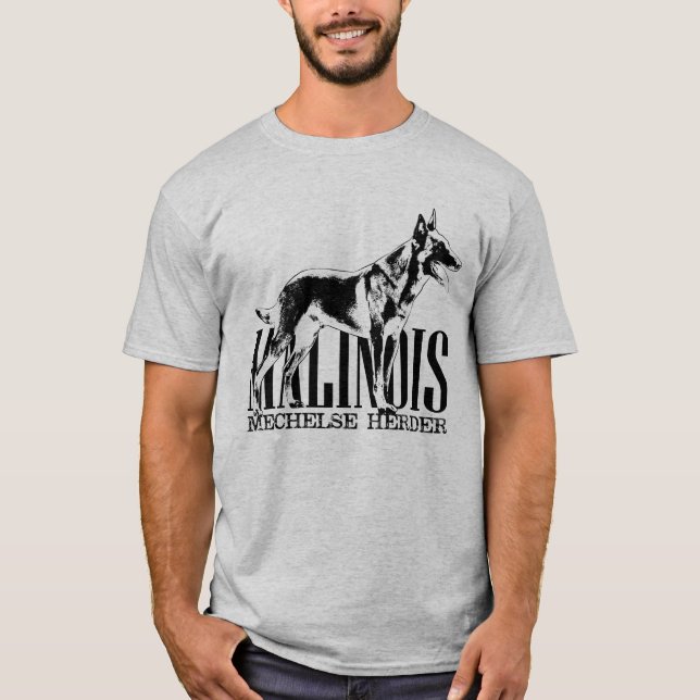 Camiseta Pastor belga de Malinois - Mechelaar (Anverso)