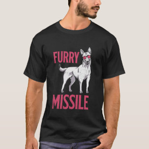 Camiseta Pastor belga FURRY MISSLE Malinois Dueño de Perro