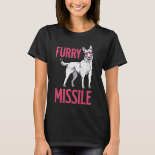 Camiseta Pastor belga FURRY MISSLE Malinois Dueño de Perro