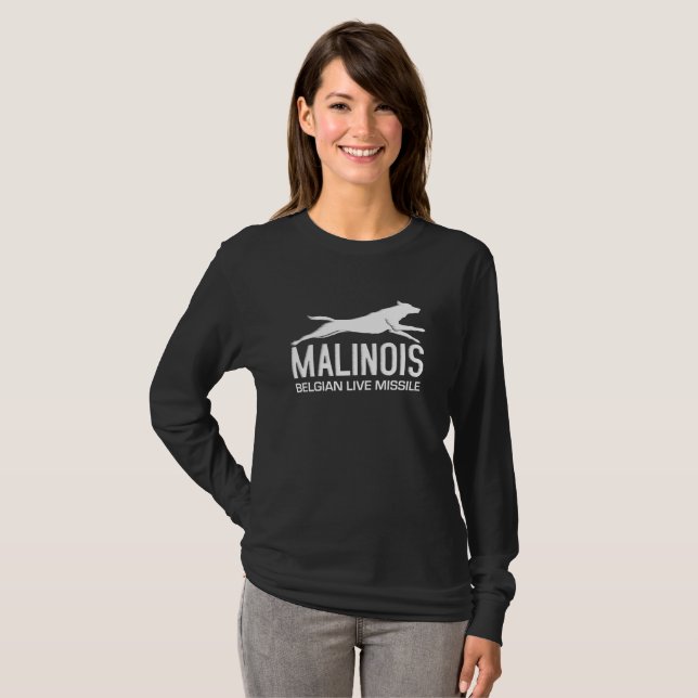 Camiseta Pastor belga - Malinois (Anverso completo)