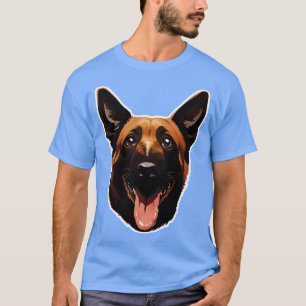 Camiseta pastor belga malinois 1