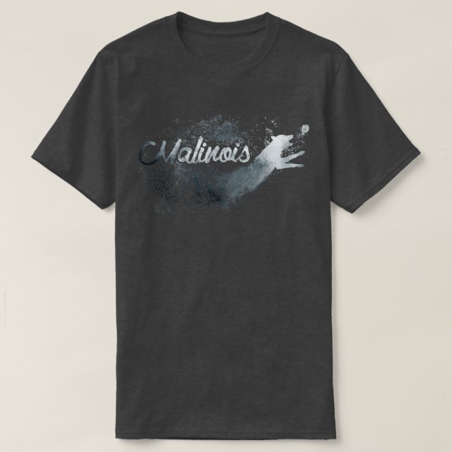 Camiseta Pastor belga Malinois (22) (Diseño del anverso)