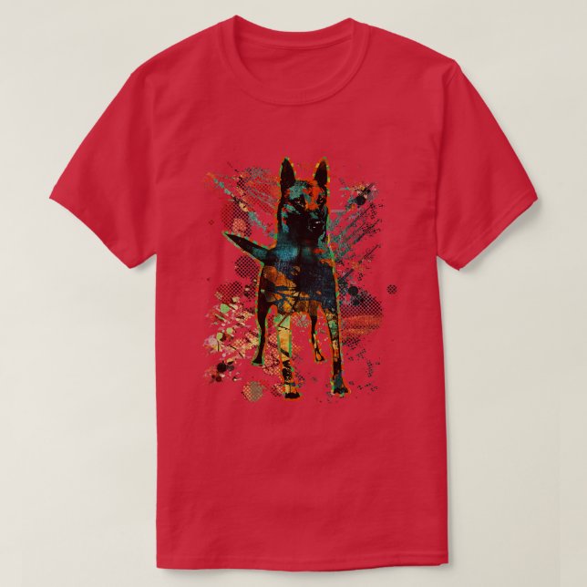 Camiseta Pastor belga Malinois (24) (Diseño del anverso)