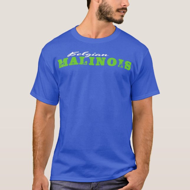 Camiseta Pastor belga Malinois K9 perro policía (Anverso)