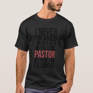 Camiseta Pastor cristiano pastor pastor orgulloso pastor