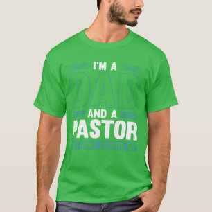 Camiseta Pastor Dad Divertido Padre Religioso Pastor amigo