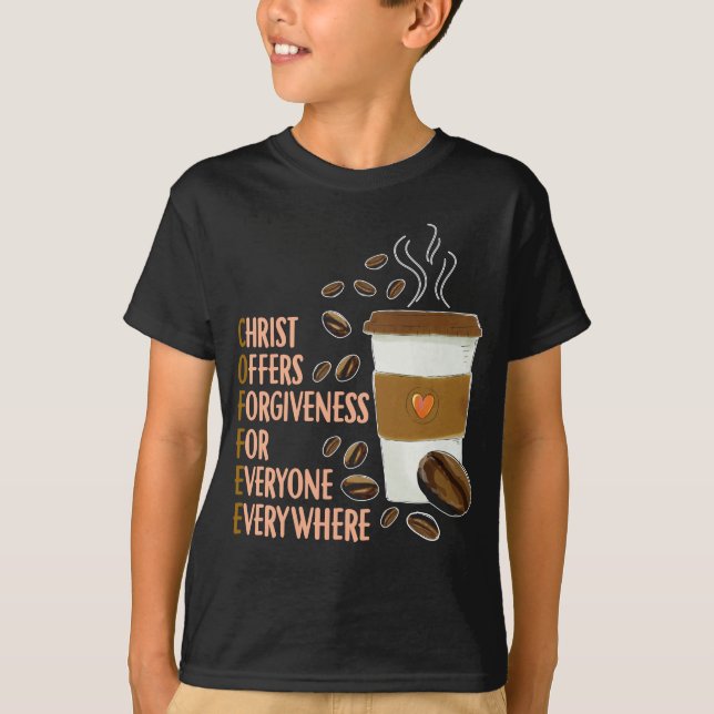 Camiseta Pastor de Cafetería de la Iglesia Cristiana del Cr (Anverso)
