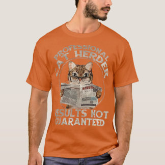 Camiseta Pastor de Gatos Profesional
