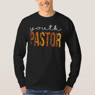 Camiseta Pastor de jóvenes escuadrón leopardo Lindo Otoño G