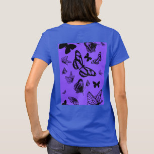 Camiseta Pastor de mariposa para la primavera