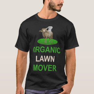 Camiseta Pastor de Oveja Orgánica de Césped que siembra pai