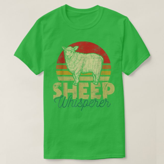 Camiseta Pastor de rebaño de ovejas Whisperer Homestead (Diseño del anverso)