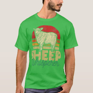 Camiseta Pastor de rebaño de ovejas Whisperer Homestead
