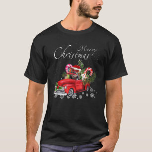Camiseta Pastor de Santa Alemania viajando en camión rojo C