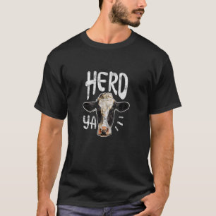 Camiseta Pastor De Vacas Ya Bovino Heifer Propietario De Va