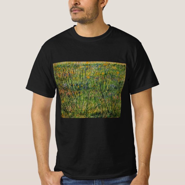 Camiseta Pastor en Bloom por Vincent van Gogh (Anverso)