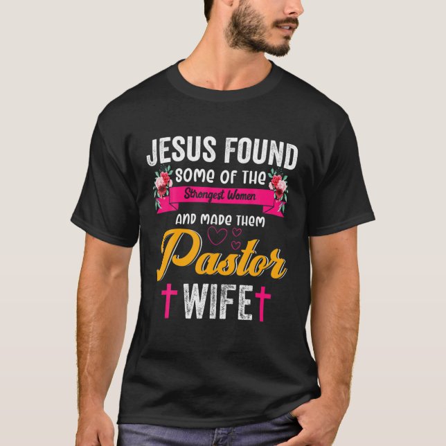 Camiseta Pastor Esposa Apreciación Regalo Orgulloso Chur Cr (Anverso)