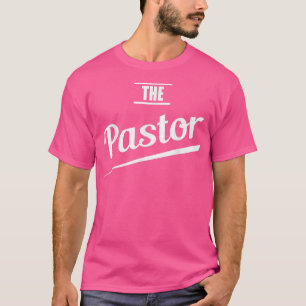 Camiseta Pastor gracioso sacerdote cristiano predicador de 