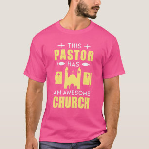 Camiseta Pastor Humor Religioso Clérigos Cristianos Predica