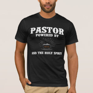 Camiseta Pastor impulsado por el café y el Espíritu Santo