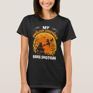 Camiseta Pastor inglés Shotgun