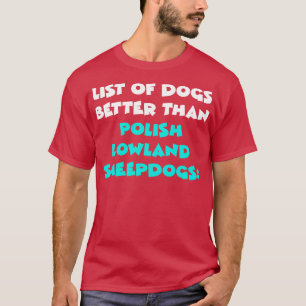 Camiseta Pastor Lowland polaco 1
