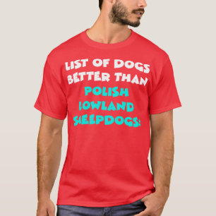 Camiseta Pastor Lowland polaco 1