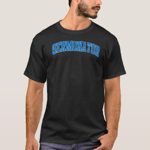 Camiseta Pastor masculino ministro sermonador joven predica