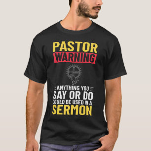 Camiseta Pastor Ministro de la Iglesia Clérigo Cristiano Je