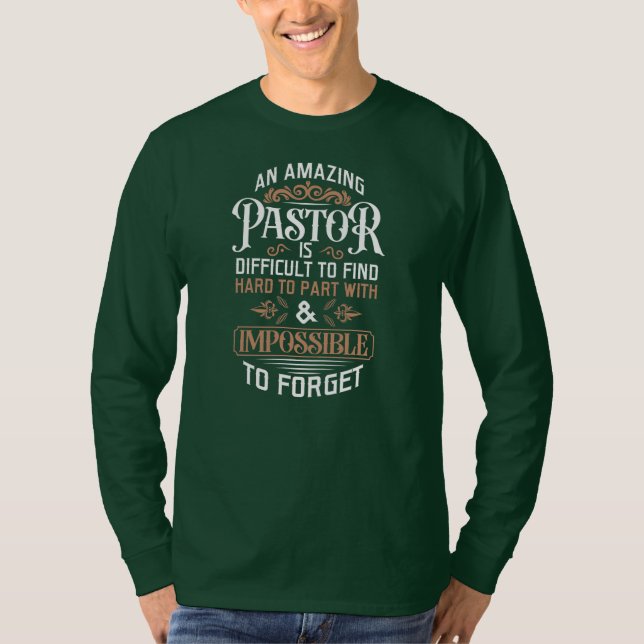 Camiseta Pastor Retirado Ministro Pastor Pastoral (Anverso)