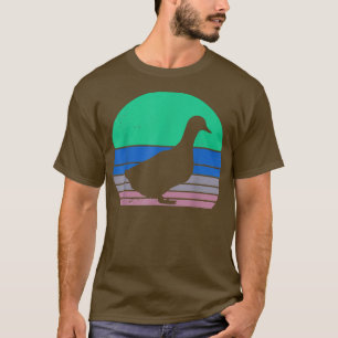 Camiseta Pastor Retro Vintage Duck Spirit Lover Animal