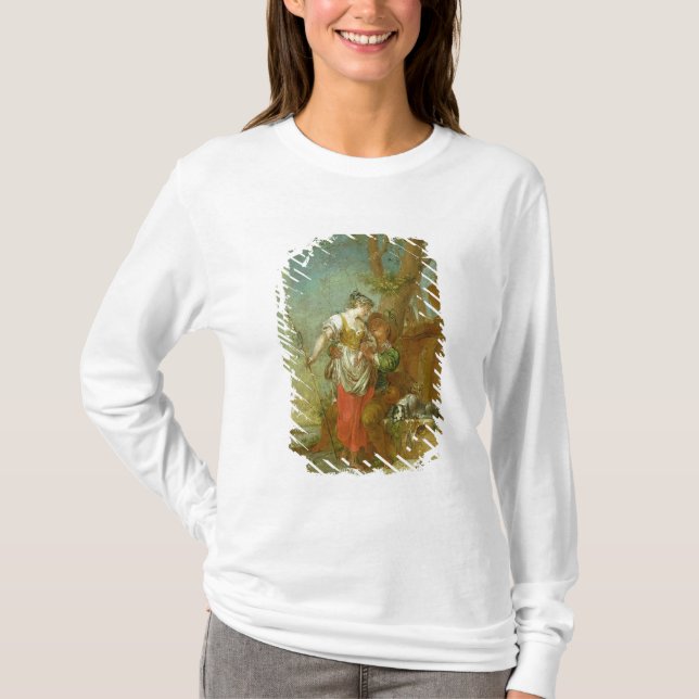 Camiseta Pastor y Shepherdess (Anverso)