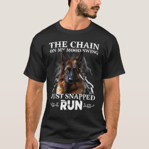 Camiseta Pastores Alemanes La Cadena En Mi Estado De Ánimo