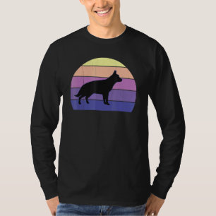 Camiseta Pastores Alemanes Retro Sunset de Guay Gran Dueño 