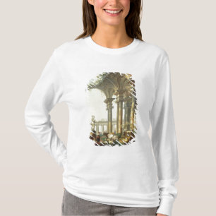 Camiseta Pastores con los animales en un paisaje clásico